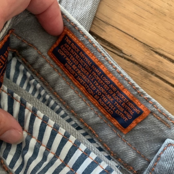 Rock revival Celine straight jeans denim grey 27 - Picture 10 of 10